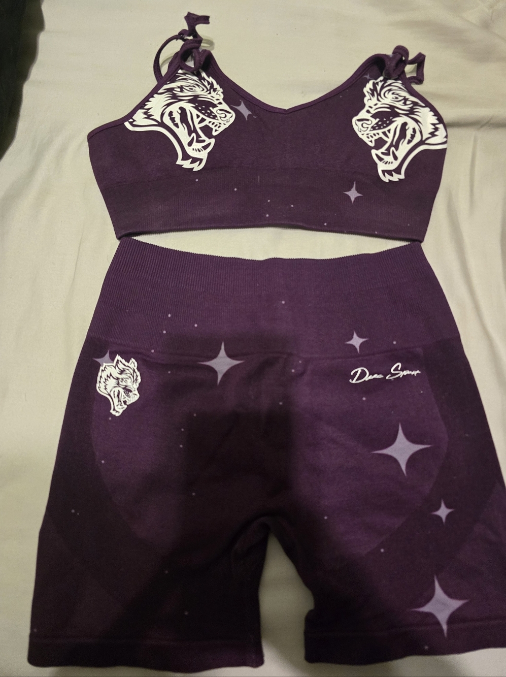Purple Two-Piece Athletic Set From Darc Sport